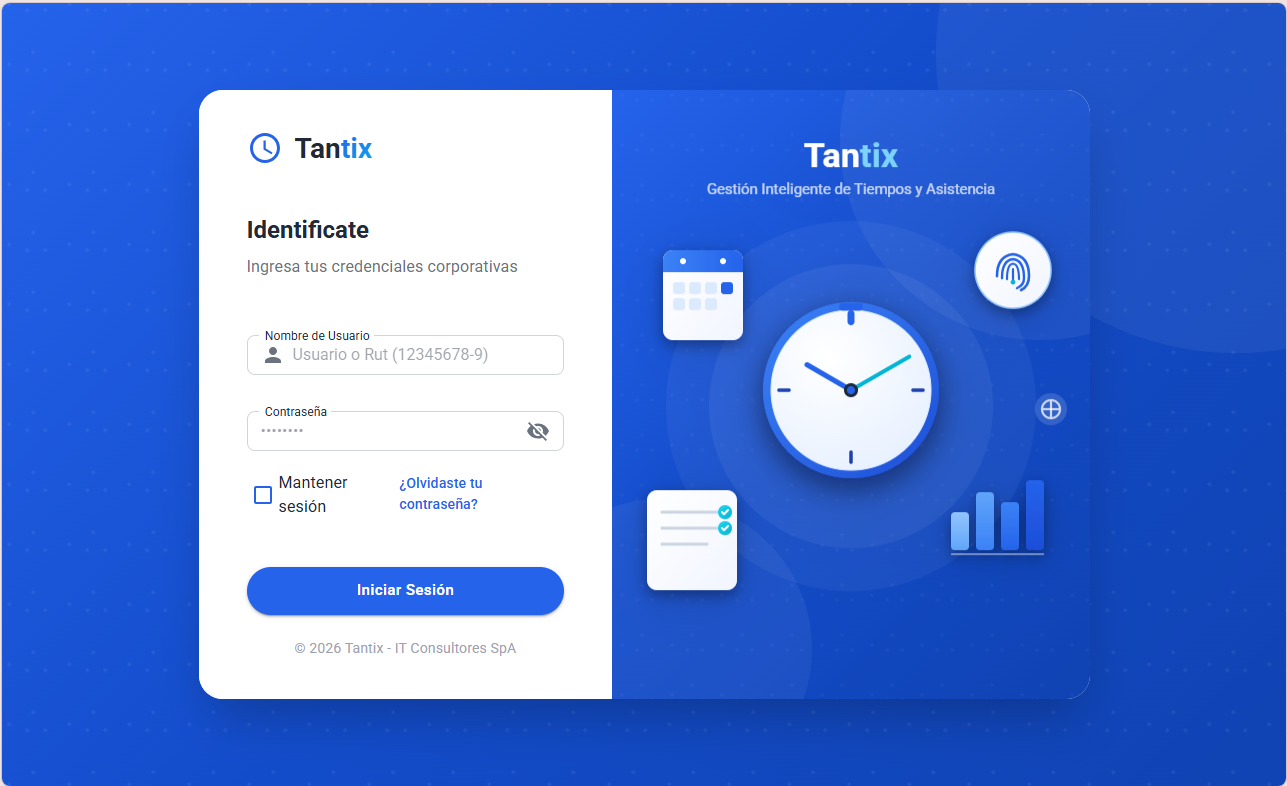 Login Panel Administrador